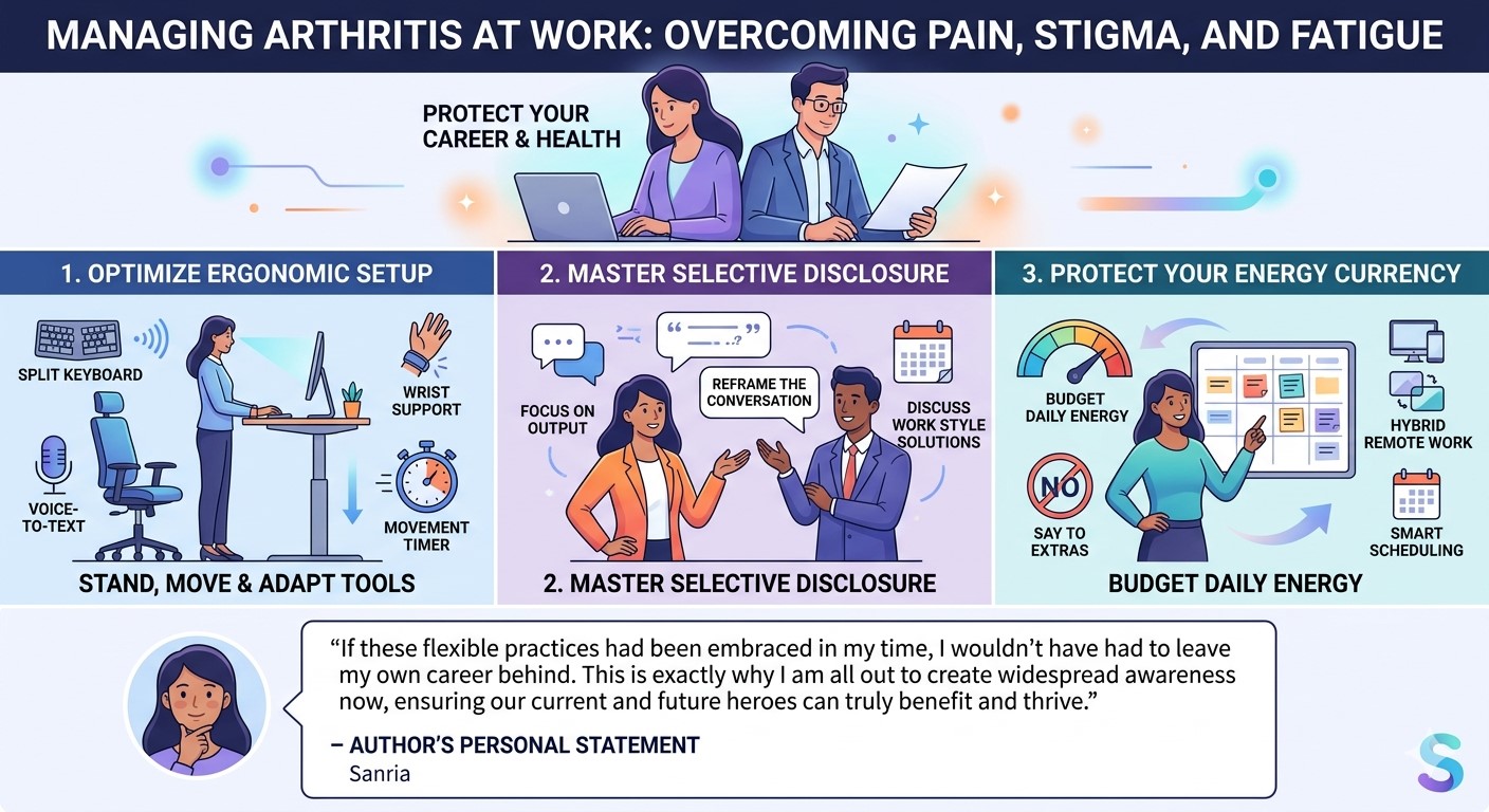 Managing Arthritis at Work: Overcoming Pain, Stigma, and Fatigue.
